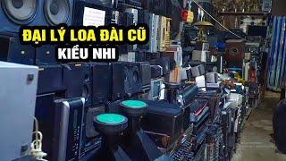 Đại lý loa đài cũ lớn nhất chợ đồ cũ Vạn Phúc nên ghé #docuhanoi