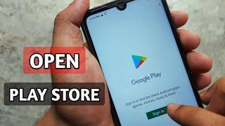 how to open play store | play store kaise kholte hain | play store kivabe khulbo | play store open