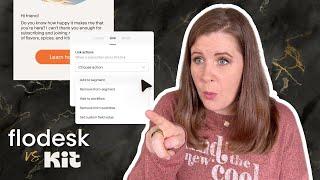 FloDesk vs Kit (formerly ConvertKit): Using Link Actions & Managing Subscriber Preferences