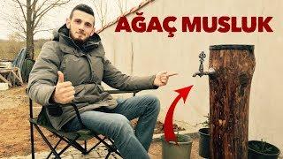 AĞAÇ TAN MUSLUK YAPTIM !