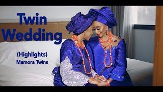 TWIN WEDDING!! Our Nigerian Traditional Wedding Highlight | Mamora Twins | TNglobal Studios