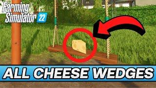 Farming Simulator 22 - All 12 Cheese Wedges (Erlengrat Collectibles)