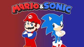 The History of MARIO vs SONIC the HEDGEHOG – The Ultimate Rivalry!