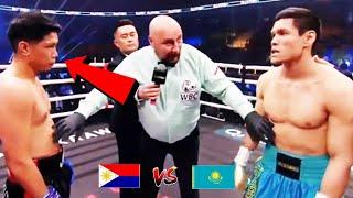 LATEST FIGHT Ang LAKI ng kalaban ng Pinoy | Joe Noynay vs Daniyar Yeleussinov Highlights