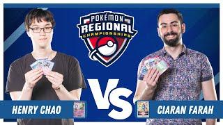 Henry Chao Vs Ciaran Farah - Pokémon TCG Masters Finals | Baltimore Regionals 2025