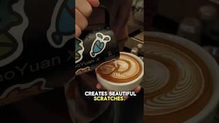 Latte art #coffeelatte #coffee #cafe #tropisbasecamp #drink