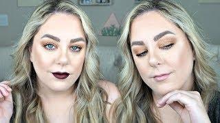 FULL FACE GRWM: New Years Eve Makeup / Holiday Makeup | MakeupByMegB