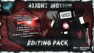 Alight Motion Editing Pack || Diwali Special Wis Pack By Nitro Titan