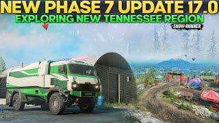 New Phase 7 Update New Region in SnowRunner Exploring Tennessee Map