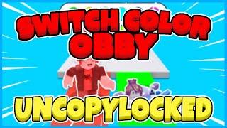 Switch Color Obby Free Uncopylocked [Roblox Studio]