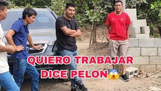 PELON llega a pedirle trabajo a MAYCOL y todos quedaron sorprendidos como llego