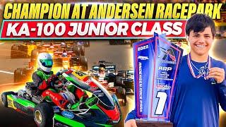 Andersen Racepark: Dominating Round 1 In KA-100 Jr! | GGR Mini Motorsports