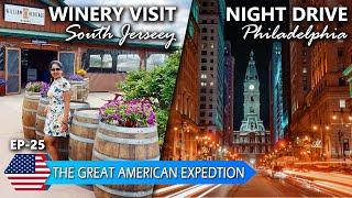 Winery Tour in US | Philadelphia Nightlife | Travel Vlog