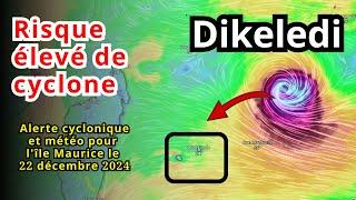 Risque élevé de cyclone | Alerte cyclonique et météo pour l'île Maurice le 22 décembre 2024