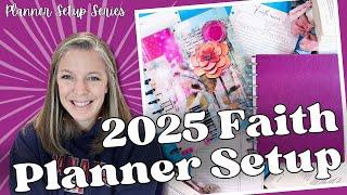 2025 Faith Planner Setup || Planner Setup Series