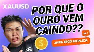 POR QUE O OURO VEM CAINDO BASTANTE? JAPA RICO RESPONDE SOBRE XAUUSD 13/NOV/2024