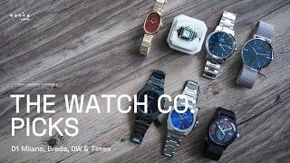 THE WATCH CO PICKS PART 2! D1 MILANO, BREDA, DANIEL WELLINGTON & TIMEX!! Tanka Unboxing Experience