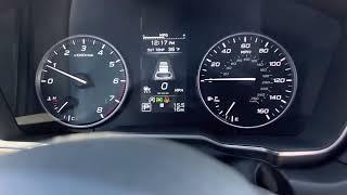 Turning off Adaptive Cruise Control on a Subaru