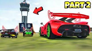 All Angry Cars Jump Intro The Tower Hole || Part 2|| Extreme Car Driving Simulator||