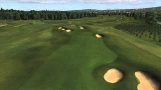 9th Hole overview of the Montgomerie Course with Shane O' Donoghue