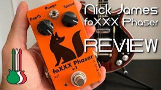 Nick James foXXX Phaser v1 REVIEW - (ENG.SUBS.)