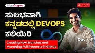 DevOps Live Class 4: Creating New Branches and Managing Pull Requests in GitHu