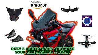 Top Modification Accessories for HONDA CBR 250/150R