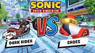 Best Golden Egg Farm: Dark Rider VS Shoe's (Sonic Speed Simulator)