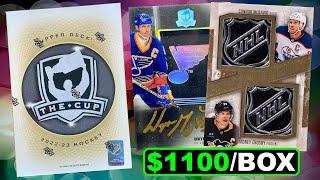 RUN IT BACK!! - 2022-23 Upper Deck The Cup Hockey Hobby Box Break