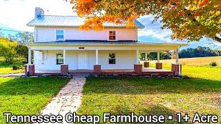 Tennessee Cheap Farmhouses For Sale | $249k | 1.2 Acres | Old House Life Channel