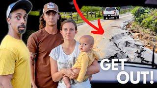 Family's SCARY attempt to FLEE HURRICANE HELENE'S Massive Destruction in North Carolina