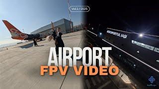 Flying FPV drone in AIRPORT | FPV Cinematic Video