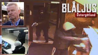 Blåljus Östergötland visar övervakningsfilm från rånet mot McDonalds