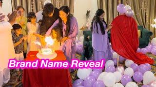 Clothing Brand Name Reveal | celebration  | Sitara yaseen vlog