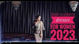 latest indo western dresses for women 2023......