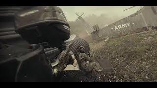 Intense Paintball Scenario Action - Invasion of Normandy