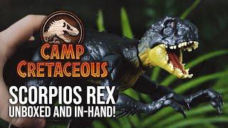 In-Hand and Unboxed: Mattel's Jurassic World: Camp Cretaceous Slash n Battle SCORPIOS REX!