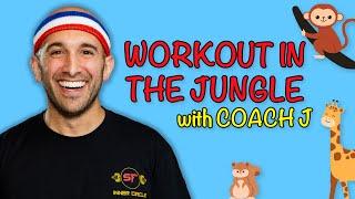 Jungle Workout for Kids (10 Minutes of Fun!)