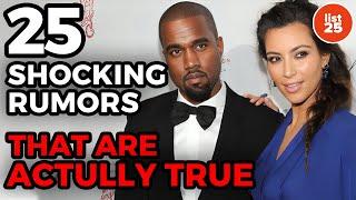 25 SHOCKING Rumors That Are Actually True