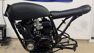 Suzuki GS850 Cafe Racer Build - Engine/Frame Modifications