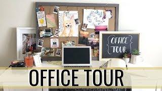 MY WRITING SPACE | A Home Office Tour!