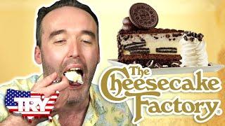 Irish People Try Cheesecake Factory For The First Time... in AMERICA!