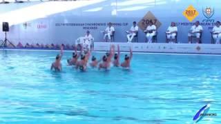 Jelsincro 16 ISRAEL RUTINA LIBRE COMBINADA SYNCHRONISED SWIMMING MEDITERRANEAN CUP 2017