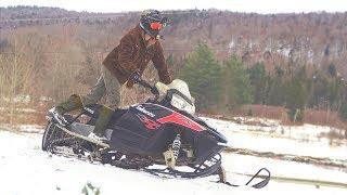 IT'S ALIVE!! GETTING A $1,400 CRAIGSLIST SNOWMOBILE RUNNING!!