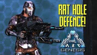 CAN WE DEFEND OUR GENESIS RAT HOLE? Ark Genesis Small Tribes EP 11