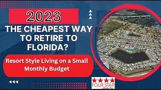 2023 Florida Manufactured Homes!  55+ Resort Retirement on a Small Budget. Mobile Home Living.