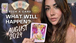 What Will Happen? August 2024 Psychic Prediction and Manifestation Pick a Card