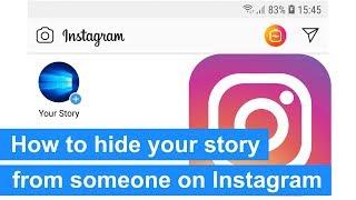 How to hide your story from someone on Instagram on Android (step by step)