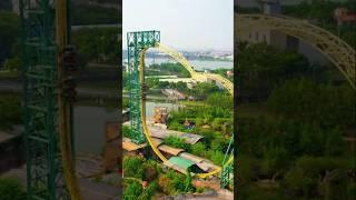 Crazy VERTICAL Roller Coaster in China! | Sadly, it is a knock-off 