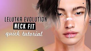 leLUTKA Evolution 2.5 NECK PROBLEM Tutorial: Legacy, Maitreya, Belleza, Signature, Slink  2021